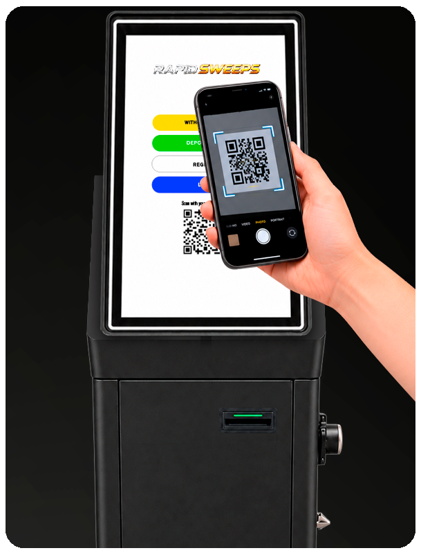 Self Service Kiosk step 1