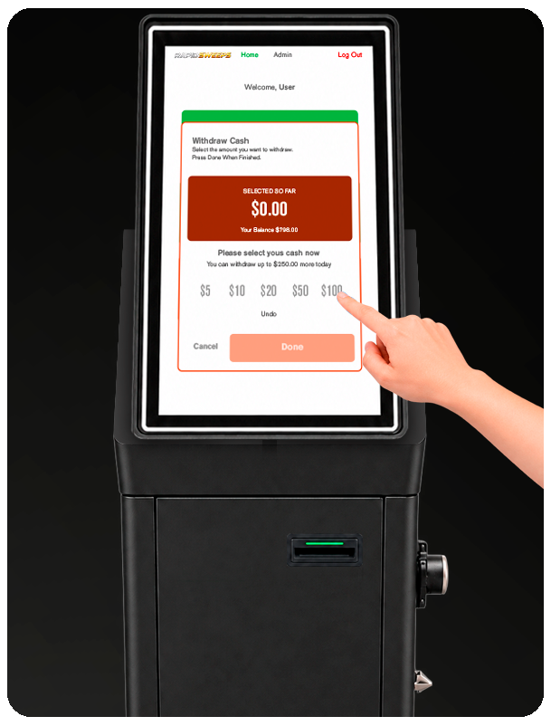 Self Service Kiosk step 4