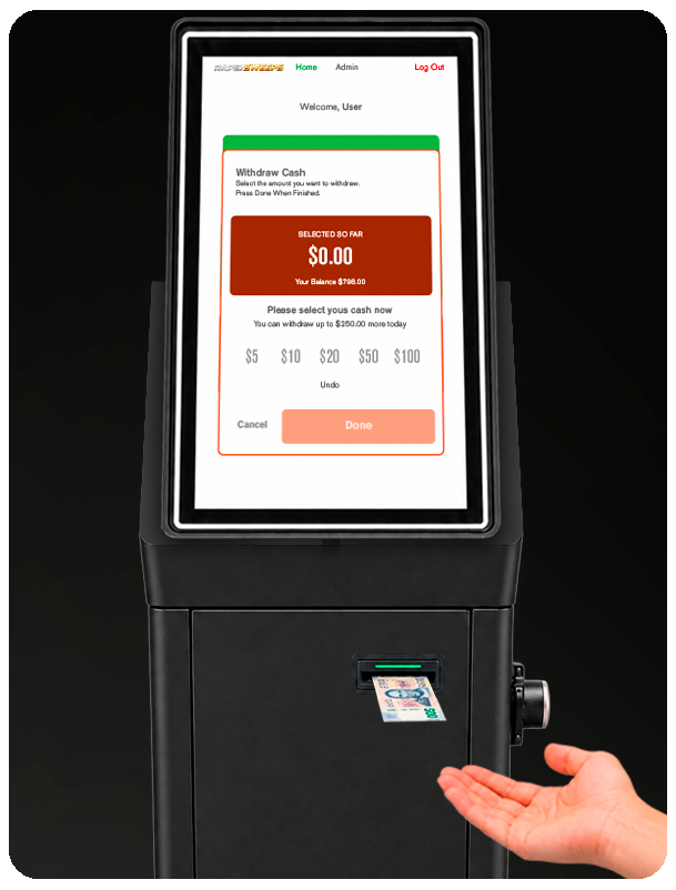 Self Service Kiosk step 5